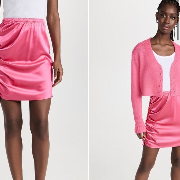 Sablyn Pixie Silk Skirt NWT XS $389 - Picture 3 of 4